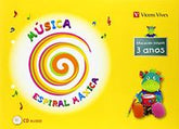 ESPIRAL MAXICA, MUSICA 3-4 ANOS | Varios Autores | 9788468200118 (Vicens Vives)